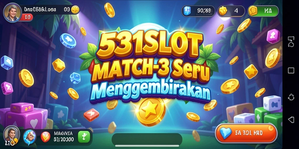 Tangkapan layar gameplay 531SLOT yang penuh warna dan menantang.