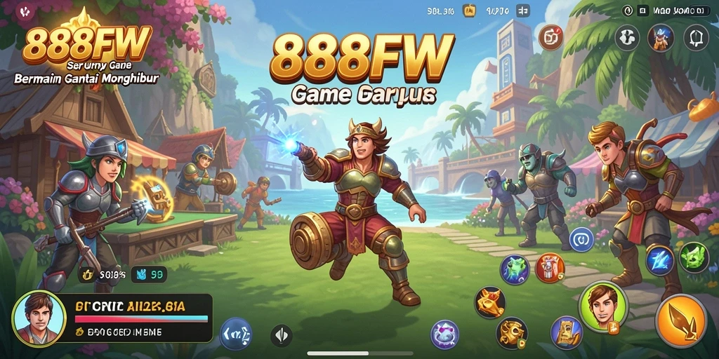 Screenshot gameplay 888FW menunjukkan pengalaman bermain yang mengasyikkan.