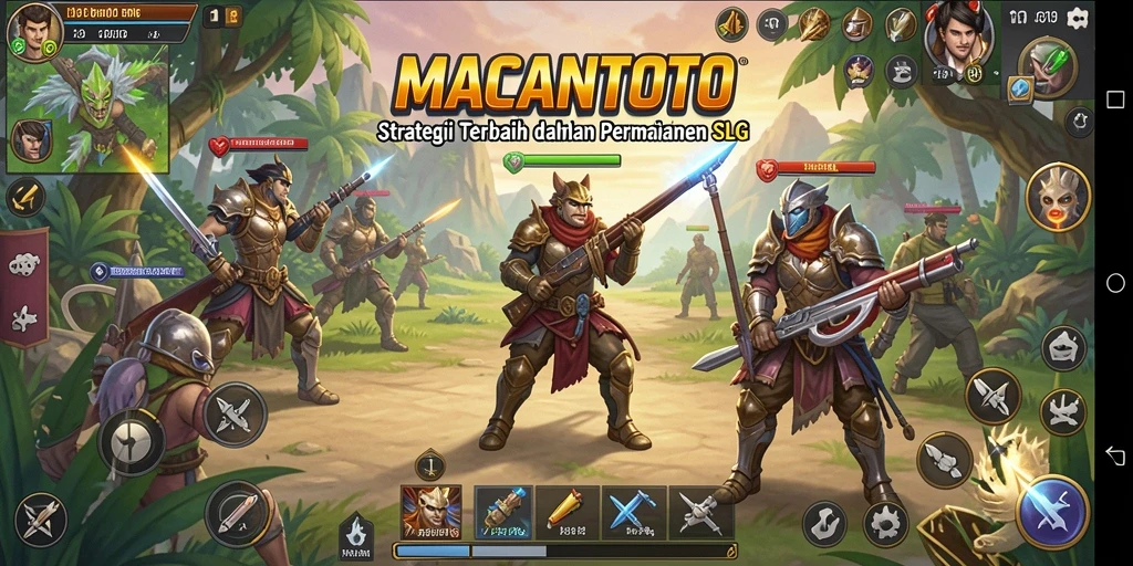 Tampilan gameplay MACANTOTO yang penuh strategi dan interaksi sosial.