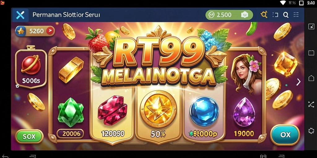 Tangkapan layar menunjukkan gameplay seru RT99 dengan grafik yang menawan.