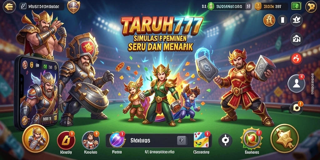 Gameplay menarik TARUH777 yang penuh dengan simulasi menantang.